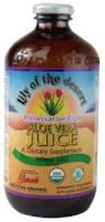 Aloe Vera Juice - WHOLE Fillet (Lily of the Desert)